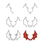 How to Draw Dragon Wings