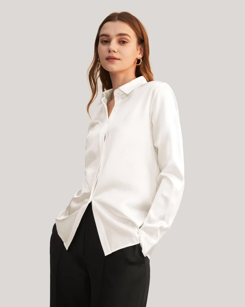 silk shirt for women
