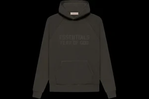 Black Essentials Hoodie