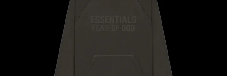 Black Essentials Hoodie