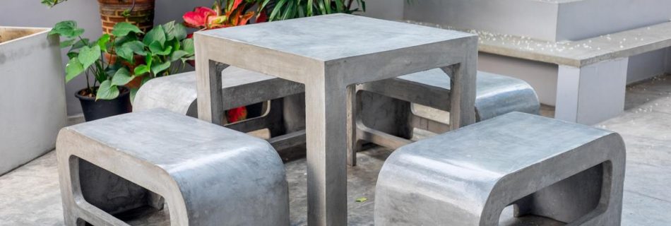 square concrete tables melbourne
