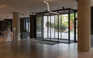 Frameless Sliding Door