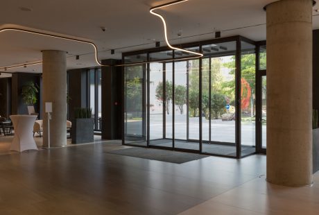Frameless Sliding Door