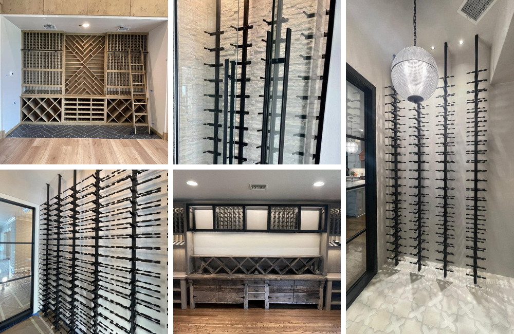trendy wine cellar design ideas for Houston