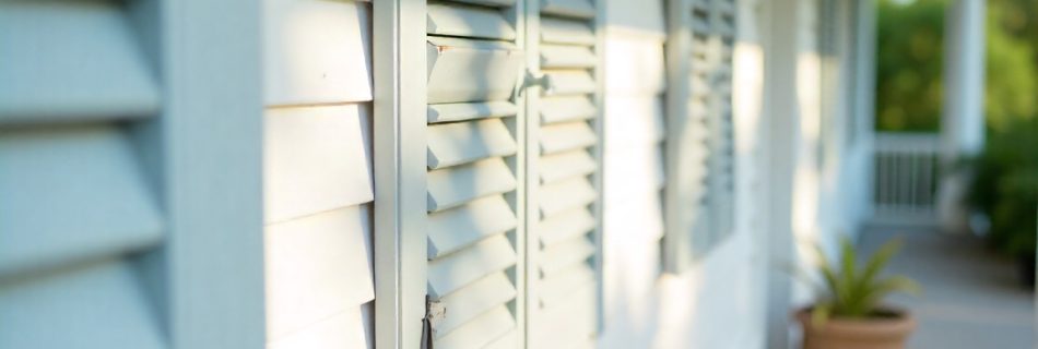 Outdoor Plantation Shutters