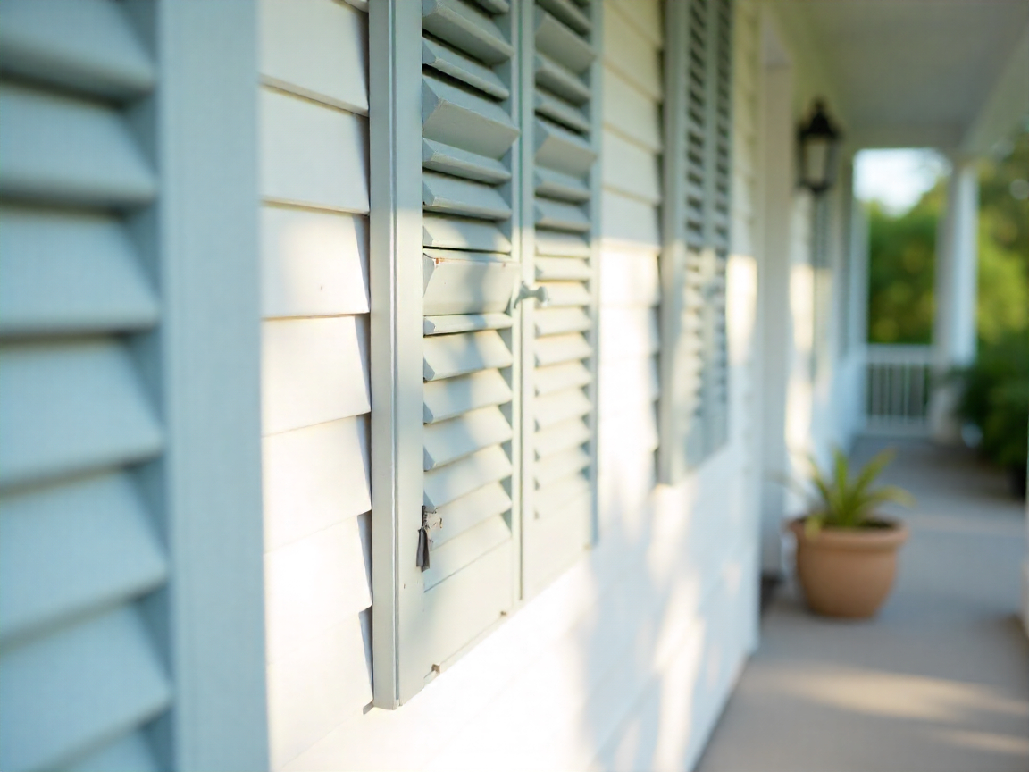 Outdoor Plantation Shutters