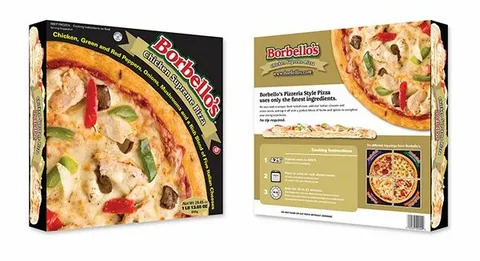 frozen pizza box